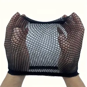 Unisex Stretchable Mesh Wig Cap - High Elasticity Durable Hair Net for Wig Making, Black Hair Net Set, 2/5/10/20/30 Pcs Pack
