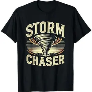 Storm Chaser Storm Chasing Tornado Meteorology Men T-Shirt