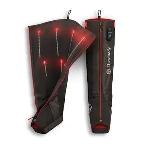 Therabody JetBoots PRO Plus - Size Regular - Wireless Compression Boots With Vibration & Infrared LED Light