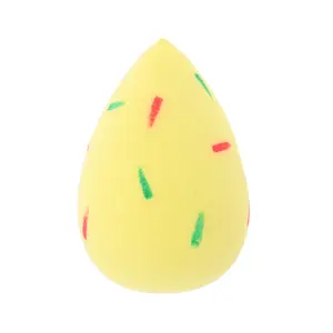 VOCOSTE 1 Pc Two-color Willow Leaf Face Makeup Sponge, Essential Blending Tool for Smooth Coverage