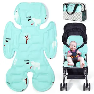 Orzbow Car Seat Cooling Pad for Toddler - Blue Double-Sided Universal Seat Cooler Pad, Gel Baby Cooling Mat Cushion for Stroller & Baby Chair