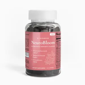 NeuroBloom – 10-Mushroom Cognitive & Immunity Gummies