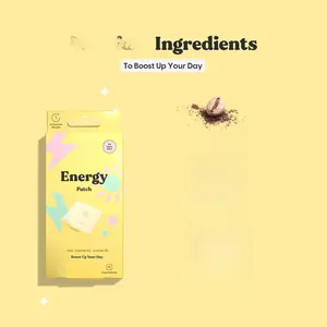 The Patch Brand Energy Patches | Supports Energy with Caffeine and B5 and B3 | All Natural Wellness Patch Plant Based and Cruelty Free Water Resistant Patches That Last All Day repelent Quick and Relief Patches Set Calming