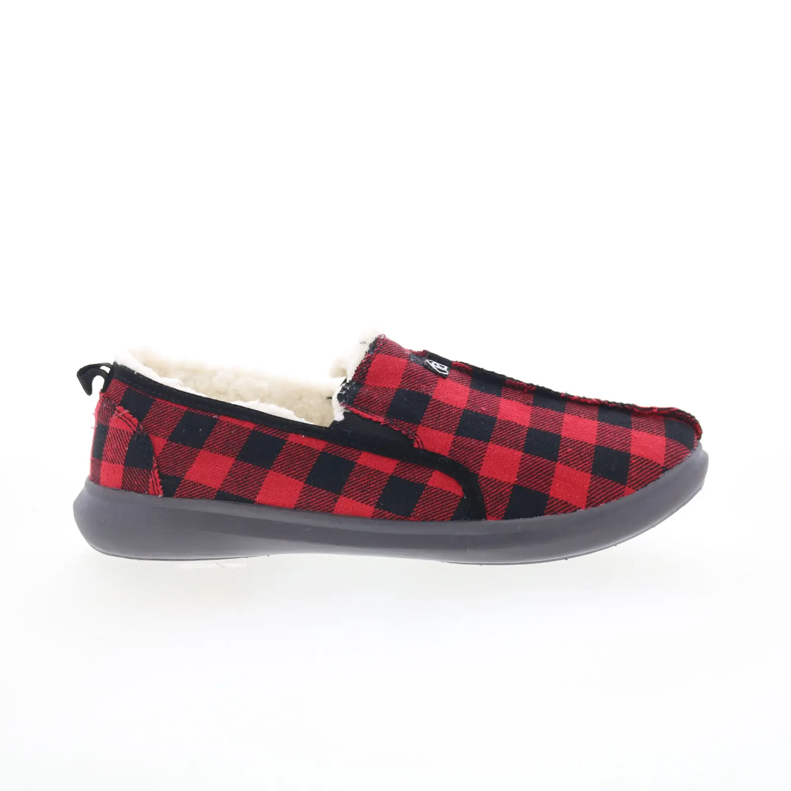 Spenco Supreme Slipper SP2000BUF Mens Red Slip On Loafer Slippers Shoes