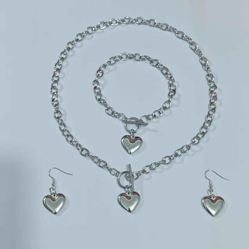Silver Love Three Piece Set