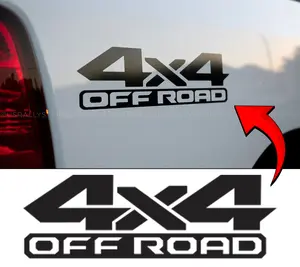 4x4 Offroad Decal Sticker Vinyl for Dodge RAM Ford Chevy Pickup Truck SUV