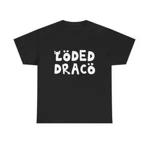 Loded Draco Diary of a Wimpy  Unisex Tee, Heavy  cotton shirt, funny graphic shirtsB512