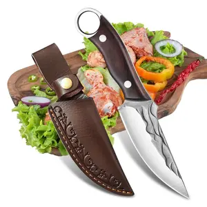 MDHAND Kitchen Chef Knife, Handmade Knife, Hand Forged Kitchen Chef Butcher Knife Chopping Cleaver, mothersdaygift