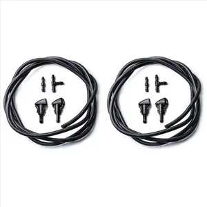 4x Windshield Washer Squirter Nozzle Spray for Chrysler Dodge Jeep 4805742AB, 5116079AA