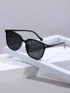 Simple Style Plain Color Sunglasses As Gift for Her & Him, 2024 Vintage Trendy Sunglasses for Sun Blocking, Fashion Women & Male Eyewear Accessories for Outdoor Activities