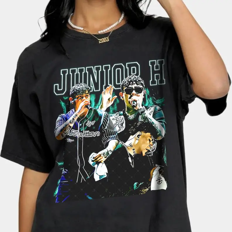 Retro Junior H T-Shirt, Junior H Retro 90s Sweater, Country Music Vintage, Junior H Vintage Shirt, Junior H Merch Gift, Junior H Fan Tees