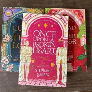Romance Books Series Novel Paperback Book Set - A Curse For True Love, Once Upon A Broken Heart, The Ballad of Never After