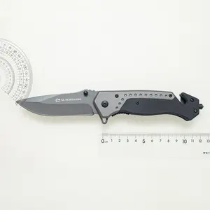 Tactical Folding Knife – 9" Tactical Folding Knife — EDC + Emergency Tool Folding Knife with D2 Blade