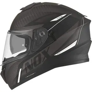 Full Face Helmet Nox N918 Meta Black/White