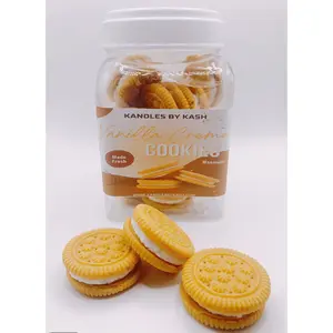 Vanilla Crème Cookie Waxmelts | Cookie Embeds For Candle | Wax Melt For Warmer