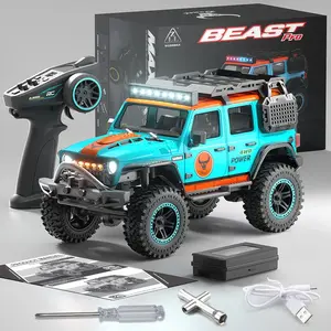 38/h High-Speed RC Off-Road Car, 1:20 Scale, Brushed Motor, 4wd All-Terrain, Unisex, Easy Control, Birthday Gift, Lithium Battery Included