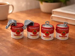 Miniature Soup Can Fidget Clicker | 3D Printed Sensory Desk Toy