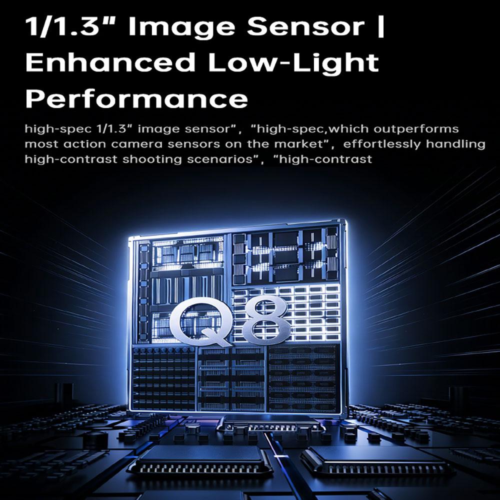 Football Thumb Action Camera,2MP 2.7K HD Sports Camera with WiFi Portable  Mini Body Sports Camera,Vlogging Outdoor Recording, Helmet Cam for TikTok Video Production Recording  Cycling,Ski/Travel/Cycling/World Cup Recording HD Sports Camera