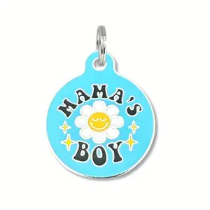 Mama's Boy - QR Code Dog Tag