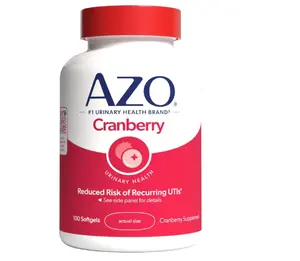 Cranberry Supplement, Made with Concentrated Whole Fruit Cranberry Powder to Help Cleanse and Protect the Urinary Tract*, Sugar Free Cranberry Pills, Non-GMO, 100 Softgels