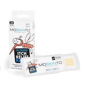 Travel Pack, The Original Itch-Relief Patch! (24 Patches) Acrylic Case fresh  patch