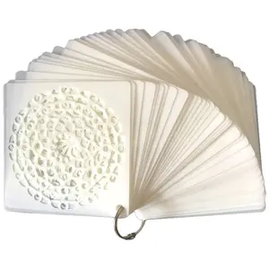 Mandala Cutout Painting Template Set, High Precision Reusable Transfer Tool, Wall Wood Tile Fabric Multi-Scene Hand Drawn Templates