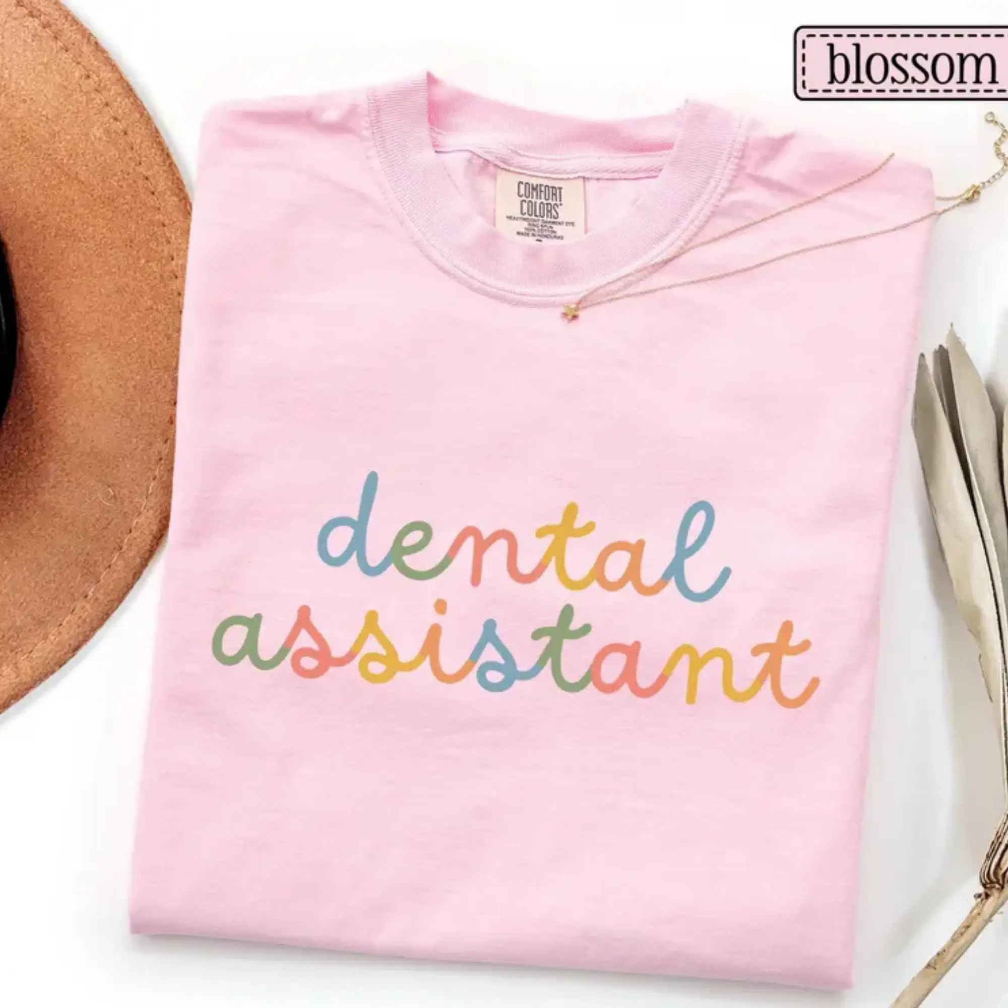 Dental Assistant Comfort Colors Shirt • Dental Office Crew Gifts • Dentist Office Tshirt • Dental Clinic Staff Tees • Dentist Assistant Gift