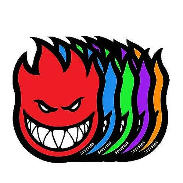 Spitfire Fireball Small Sticker