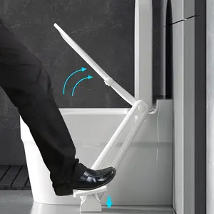 Foot-Operated Toilet Seat Lifter, No Bending Required, Easy & Hygienic Design, Fits Both Sides of Toilet, Durable Bathroom Accessory, Home Goods