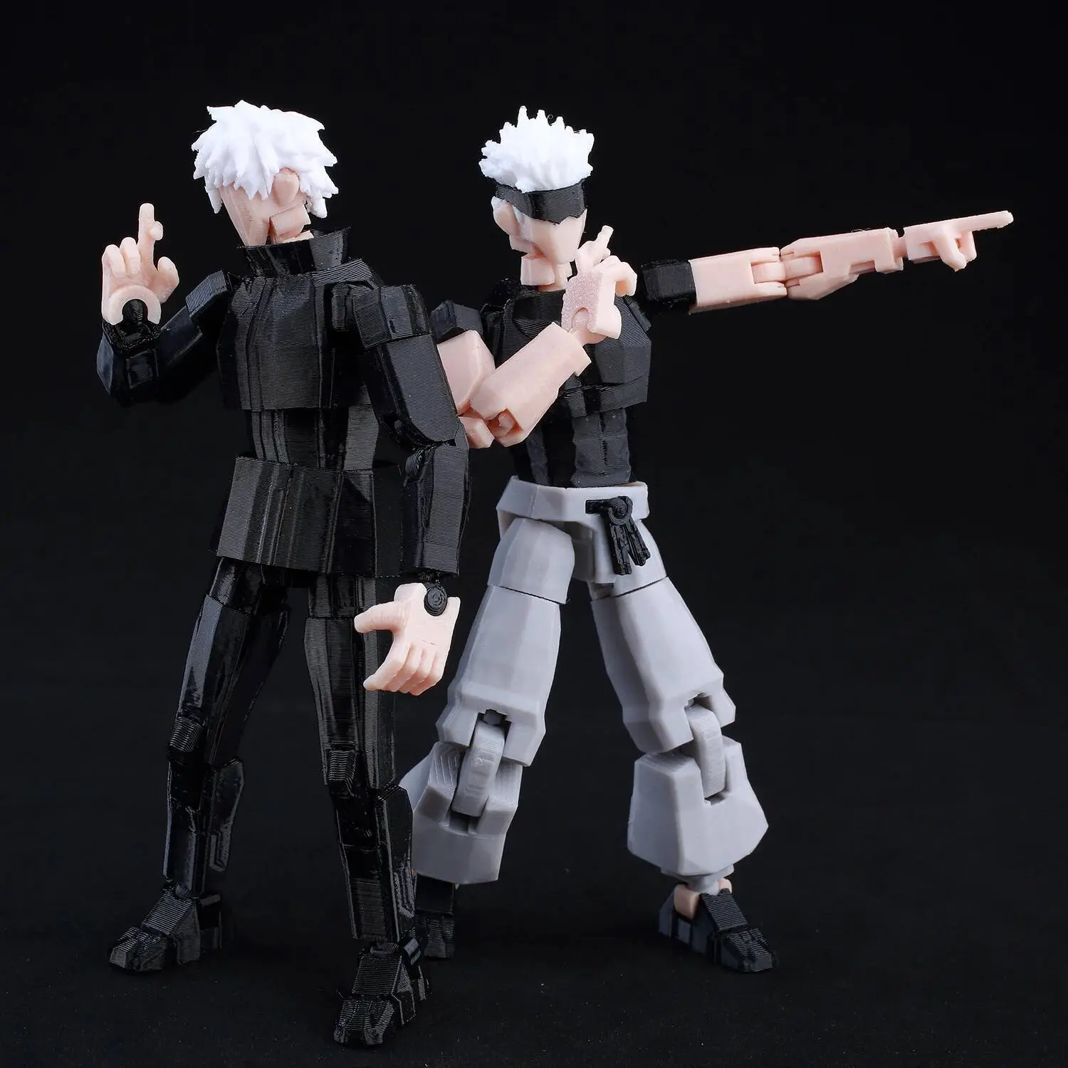 9LToyWodu Printed T13 LUCKY13 Nanami Kento Poseable Figure JJK