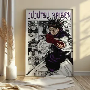 Choso Poster Jujutsu Kaisen Matte Character Print Manga Wall Art All Sizes