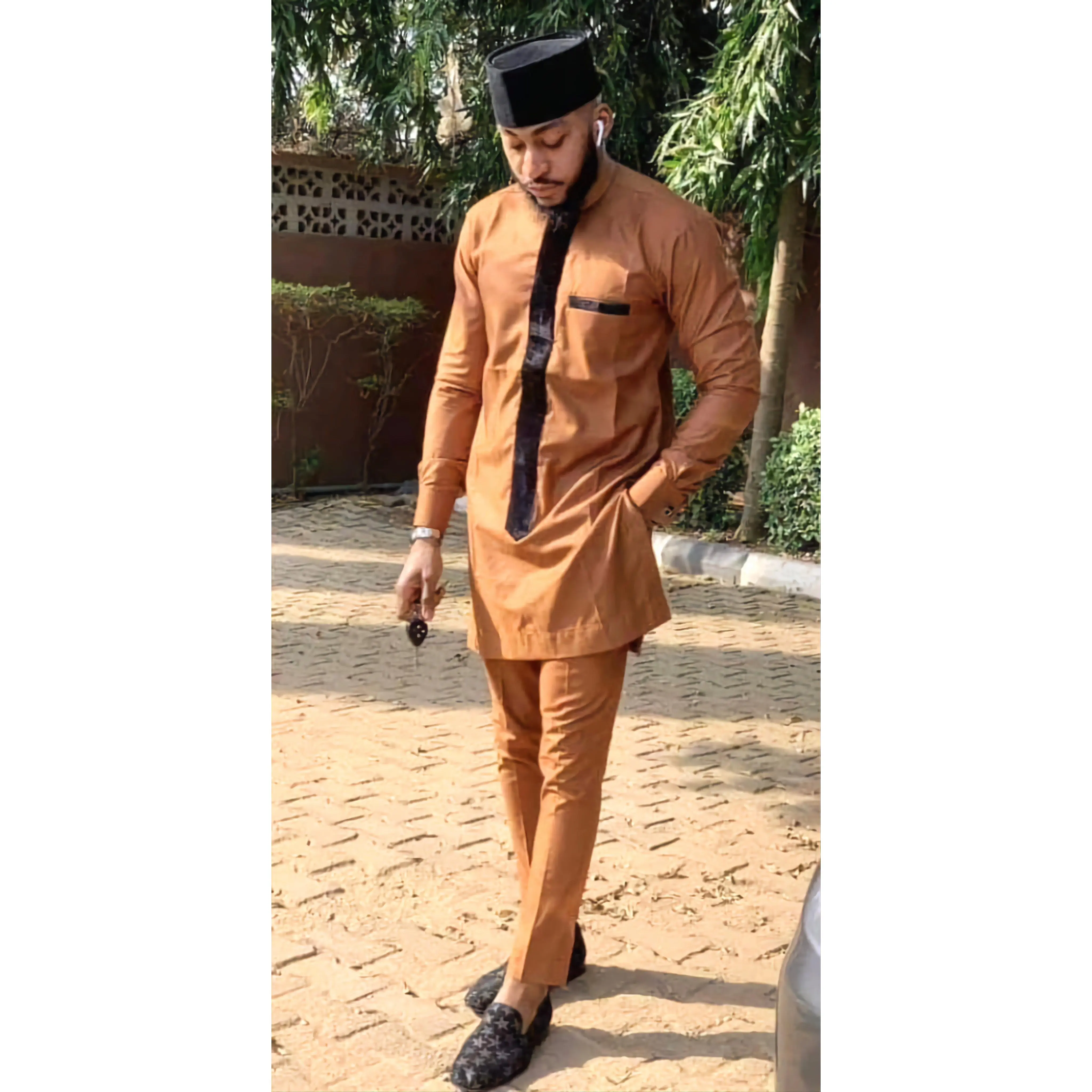 Men's Traditional African Wear/ Kafka, African Suit 11