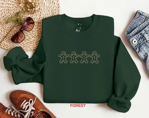 Did you try icing it, Nurse Christmas Sweatshirt, funny holiday crewneck embroidered, Gingerbread shirt, christmas doctor ugly sweater party