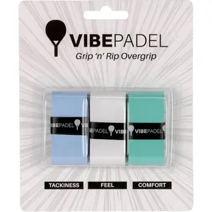 3 Pack Padel Grip for Tacky Feel Padel Overgrip Racket Grip Tape for Padel Pickleball Squash Badminton Padel Accessories Padel Gifts