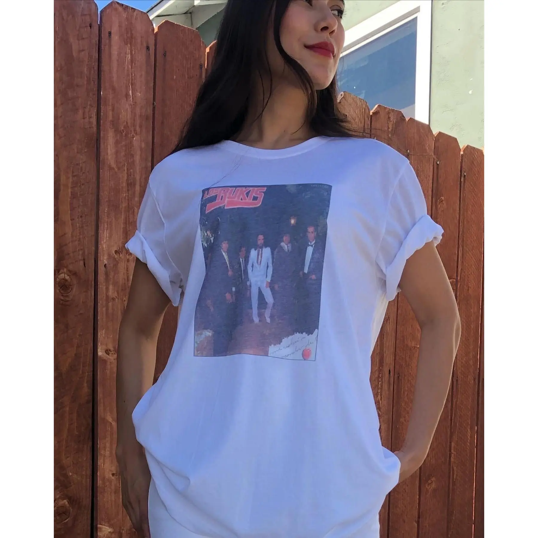 Los Bukis Musical Band Vintage Graphic Design T-shirt