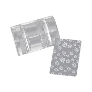 Clear Jelly Silicone Nail Stamper Nail Stamping Kit Manicure Nail Supplies