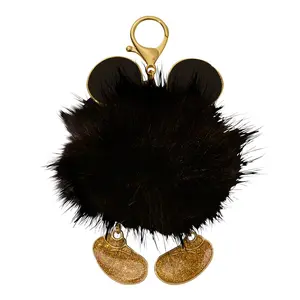 Disney Store Mickey Mouse Pom Pom Flair Bag Charm