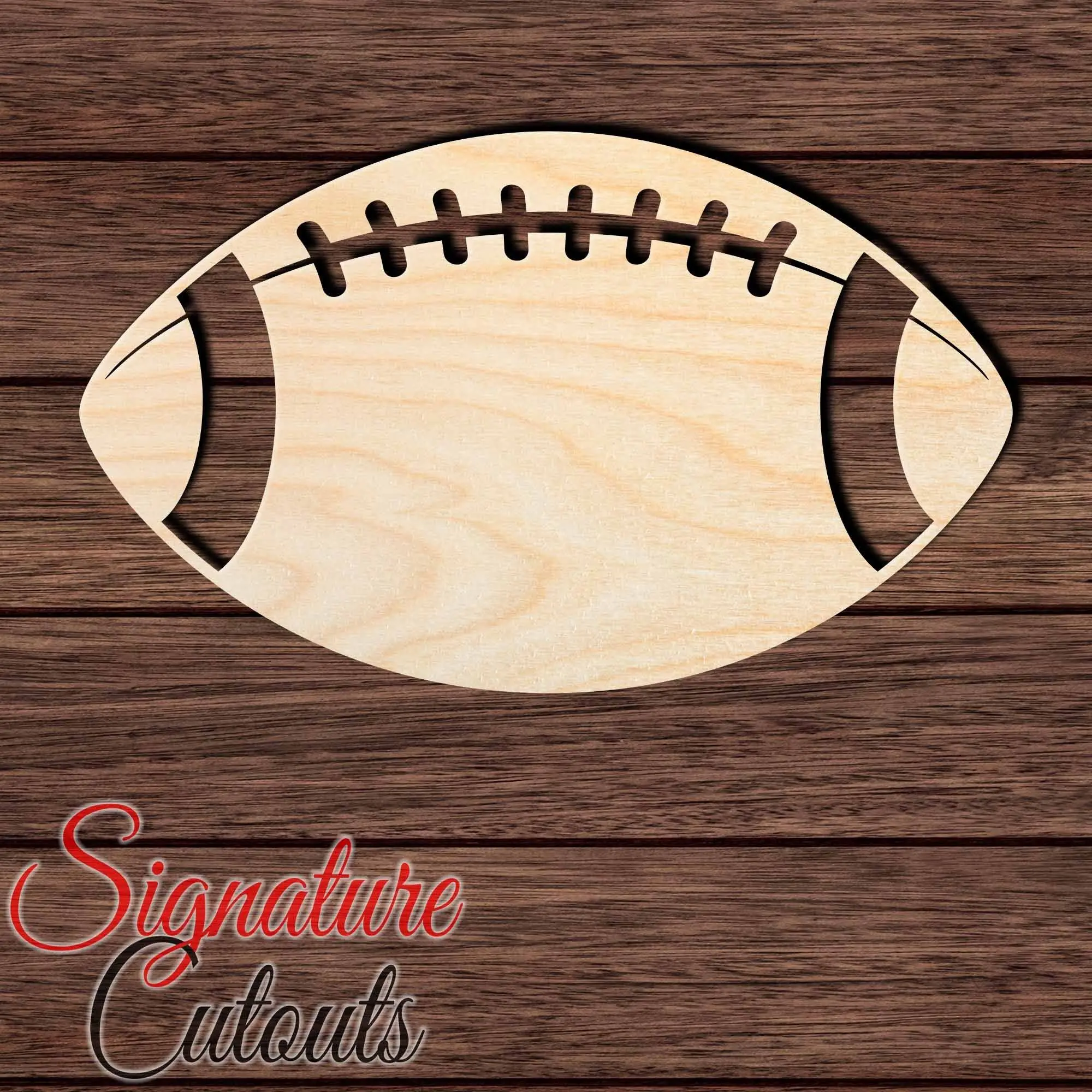 Football 001 Shape Cutout