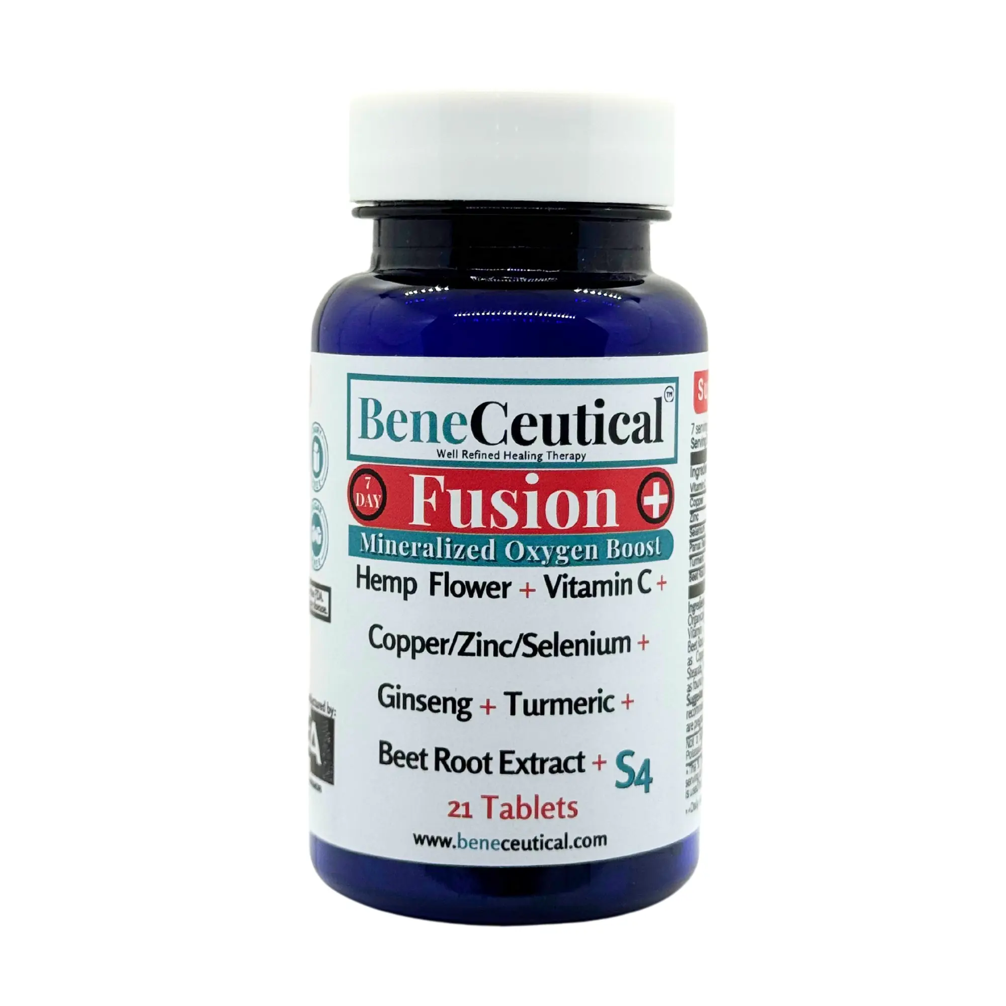 Fusion + Mineralized Oxygen Boost 7-Day Formula Healthcare Dietary Supplement Plant Fitness Vitamin