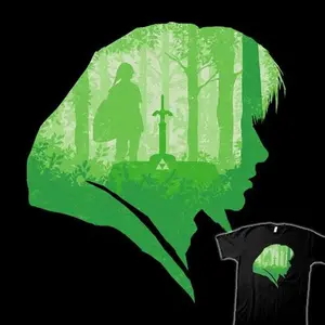 Link Master Sword Zelda Hylian Hero T-Shirt
