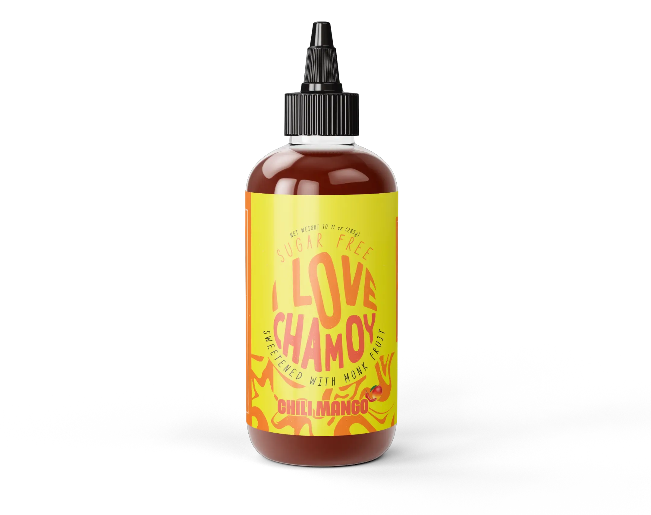 Chili Mango Sugar Free Chamoy - Carb Free - Vegan - Gluten Free - No Artificial Dyes - No Red 40 - Diabetic Friendly Mexican Candy Sauce