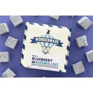 Maine Blueberry Marshmallows