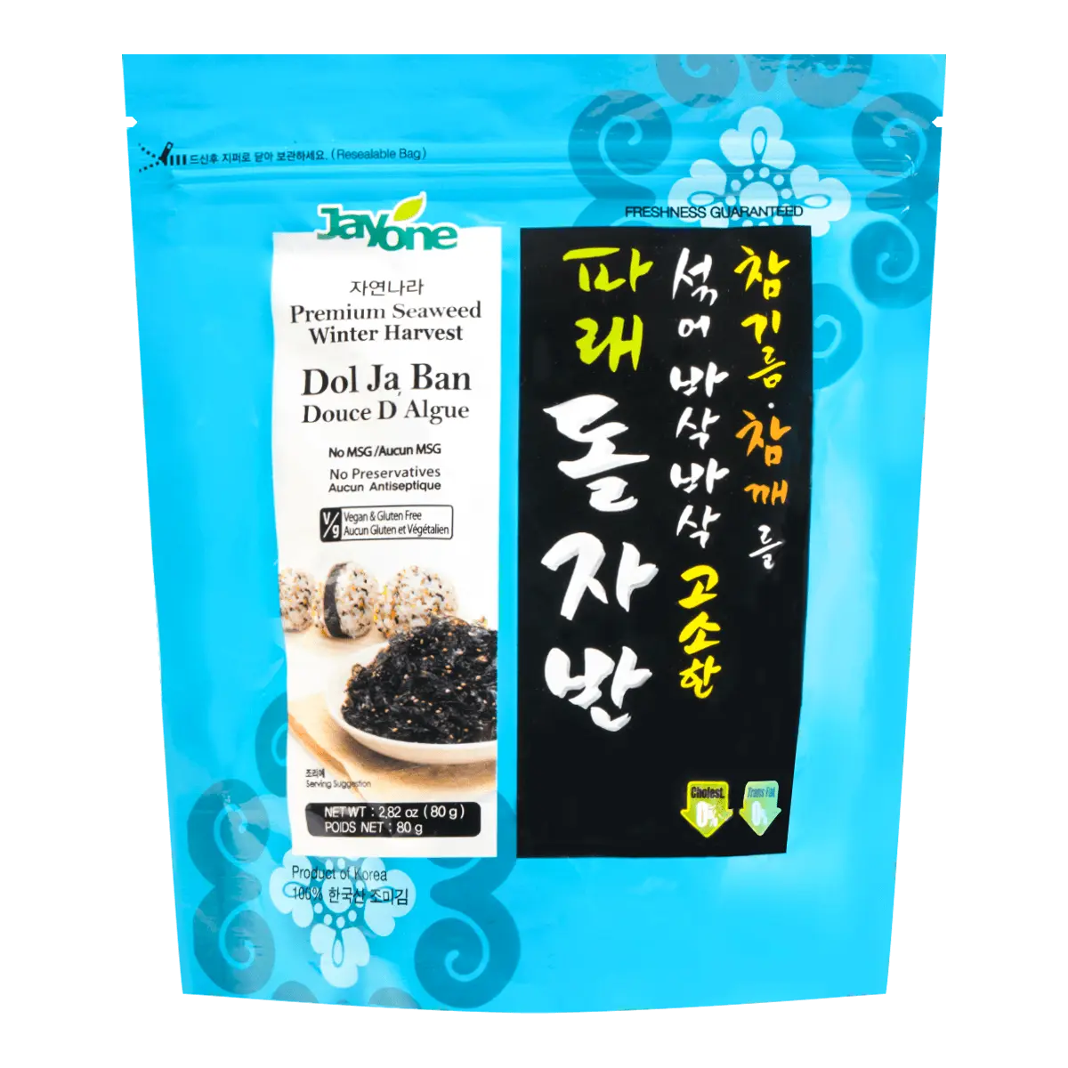 JAYONE Roasted & Seasoned Seaweed,2.82 oz