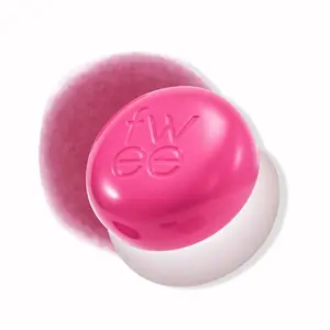 [Official Fwee Partner] Lip&Cheek Blurry Pudding Pot 5g, All In One Makeup, Makeup Blush, Buildable Lightweight, Multi-Use Soft Matte Finish, Lip Balm, Lip Stick i love lipgloss