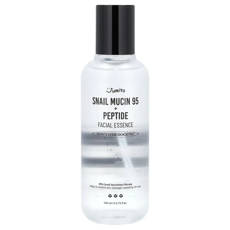 Jumiso Snail Mucin 95 + Peptide Facial Essence, 4.73 fl oz (140 ml)