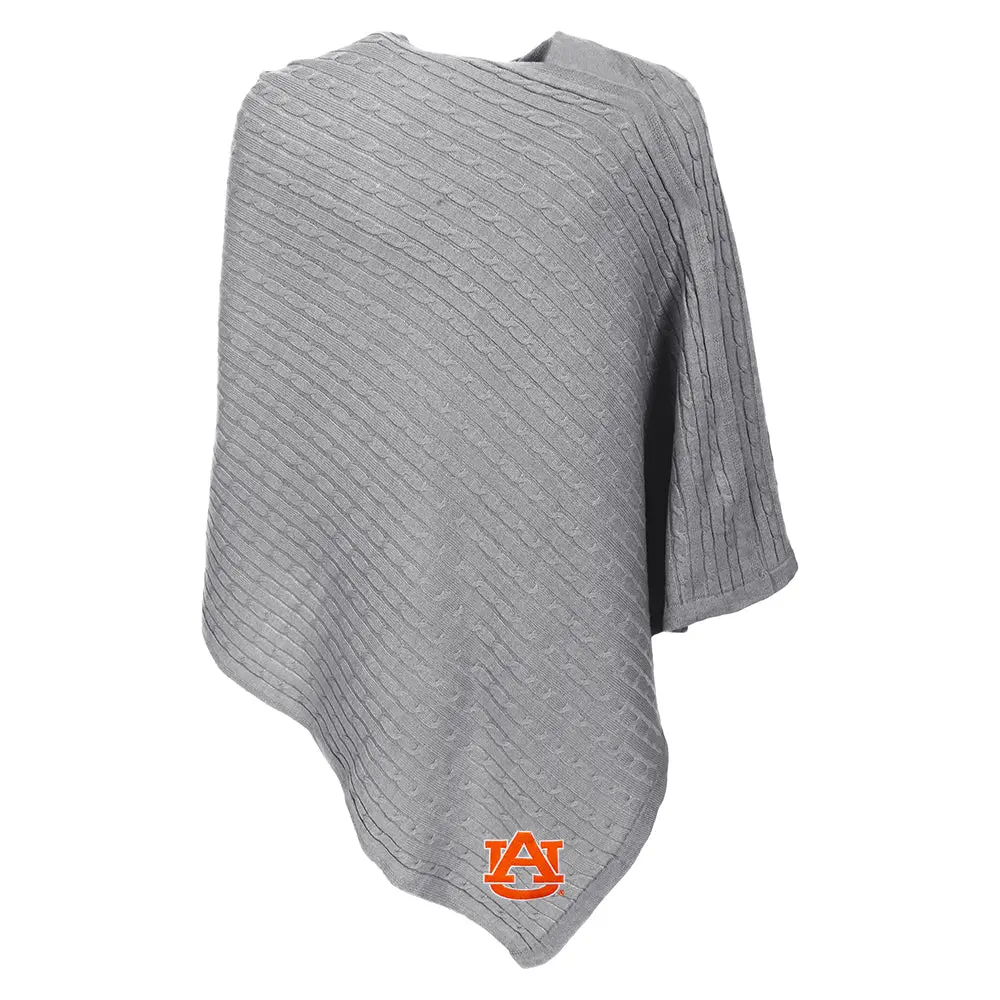 Auburn Tigers Poncho | Heathered Gray