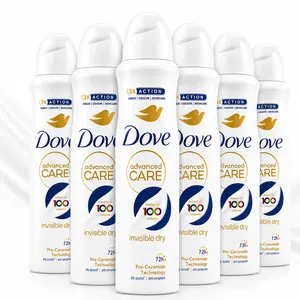 Dove Advanced Care Invisible Dry Women’s Deodorant Spray (5oz / 150ml) - Antiperspirant with Pro-Ceramide Technology & 72H Protection 1-12 Pack Bundle