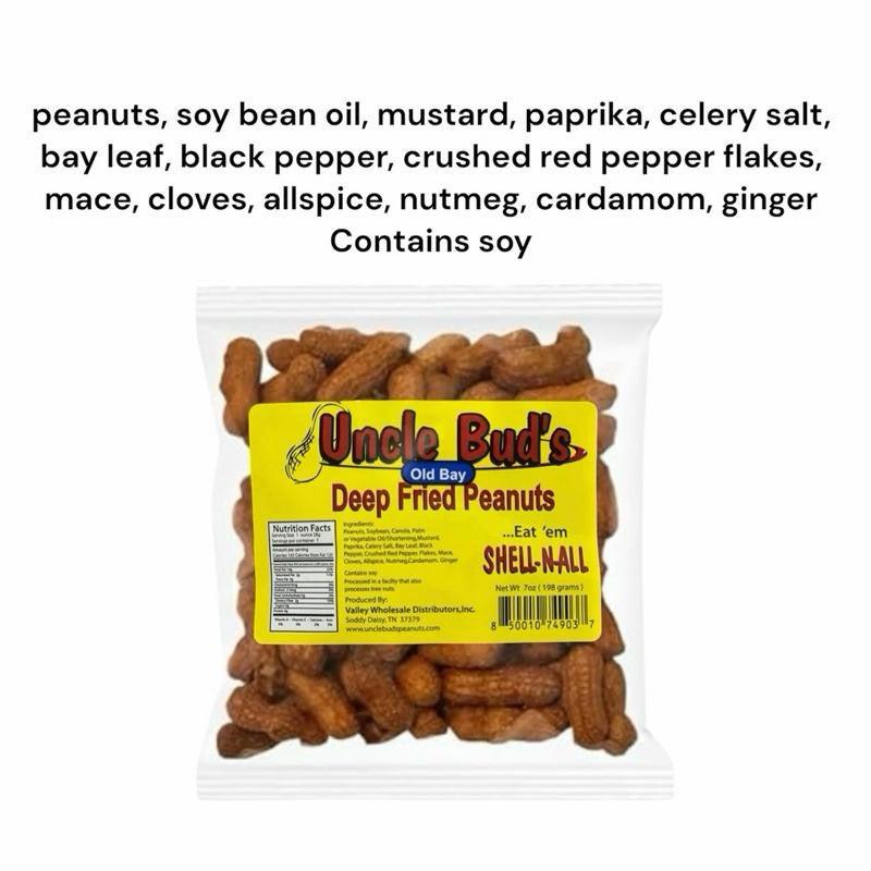 Uncle Bud's Deep Fried Peanuts Sampler Pack