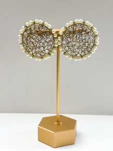 Kaavya Oversized Stud Earrings