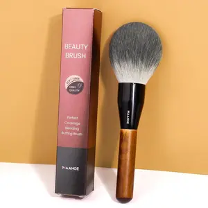 MAANGE 1pc Professional Large Powder Brush, Fluffy Dome Brush, Perfect for Flawless Makeup Application, Soft Bristles for Smooth Coverage, Essential Tool for Beauty Enthusiasts, Makeup Accessories Gifts for Friends